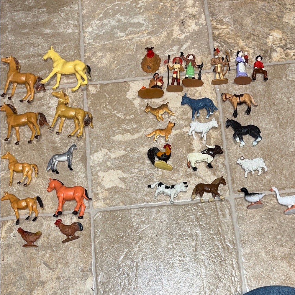 Vintage Animal Figurine Collection